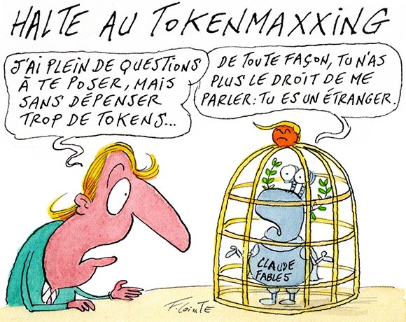 Dessin: Intuit vante l’IA mais rejette le «  tokenmaxxing »